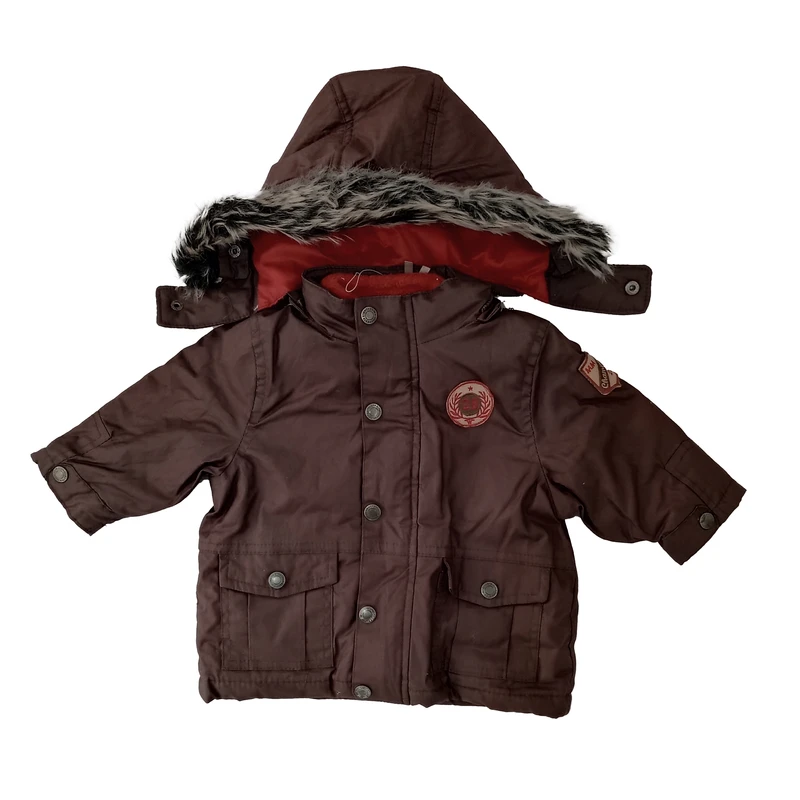 کاپشن بلند پسرانه ارکسترا مدل sherpa 001