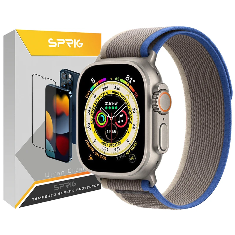 بند اسپریگ مدل Trail Loop مناسب برای اپل واچ 42 / 44 / 45 / 49 میلی متر