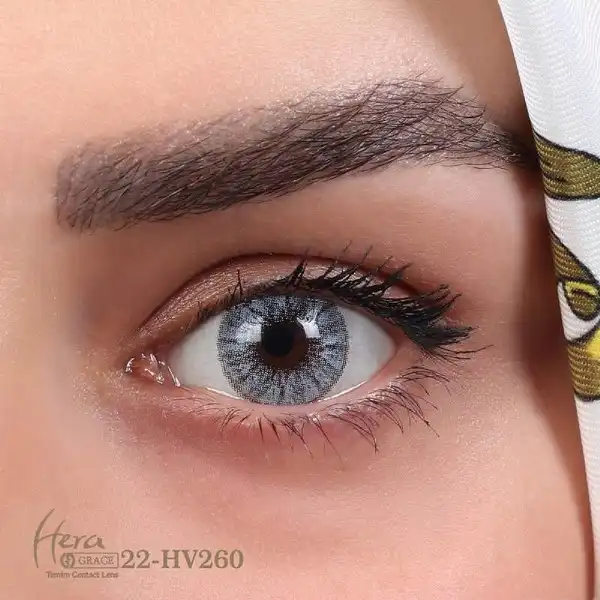 لنز چشم گریس هرا شماره 22 مدل HV 260 رنگ آبی دور تیره