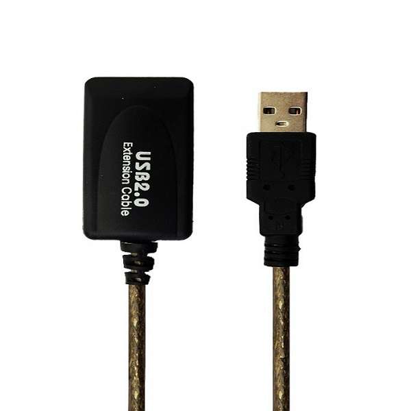 کابل افزایش طول USB 2.0 وی نت مدل V-CUE20100 طول 10 متر کابل افزایش طول USB 2.0 وی نت مدل V-CUE20100 طول 10 متر