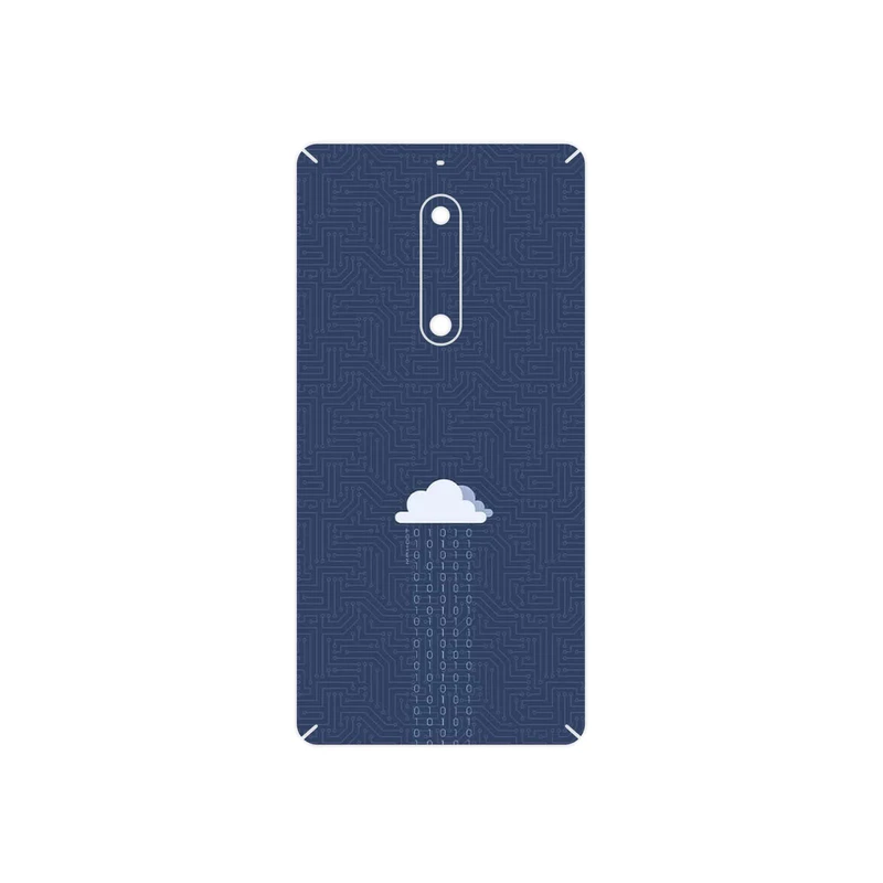برچسب پوششی ماهوت مدل Minimal Data Cloud مناسب برای گوشی موبایل نوکیا 5