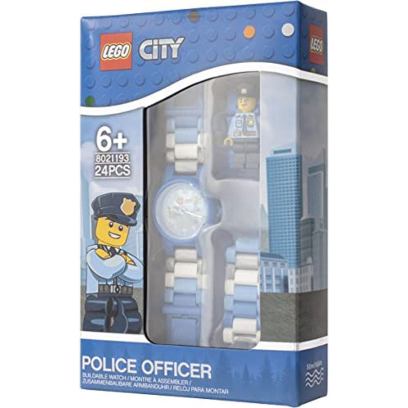 ساعت مچی عقربه ای لگو مدل Police Officer ساعت مچی عقربه ای لگو مدل Police Officer