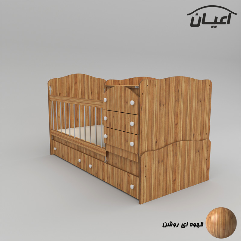 تختخواب کودک اعیان مدل FH786