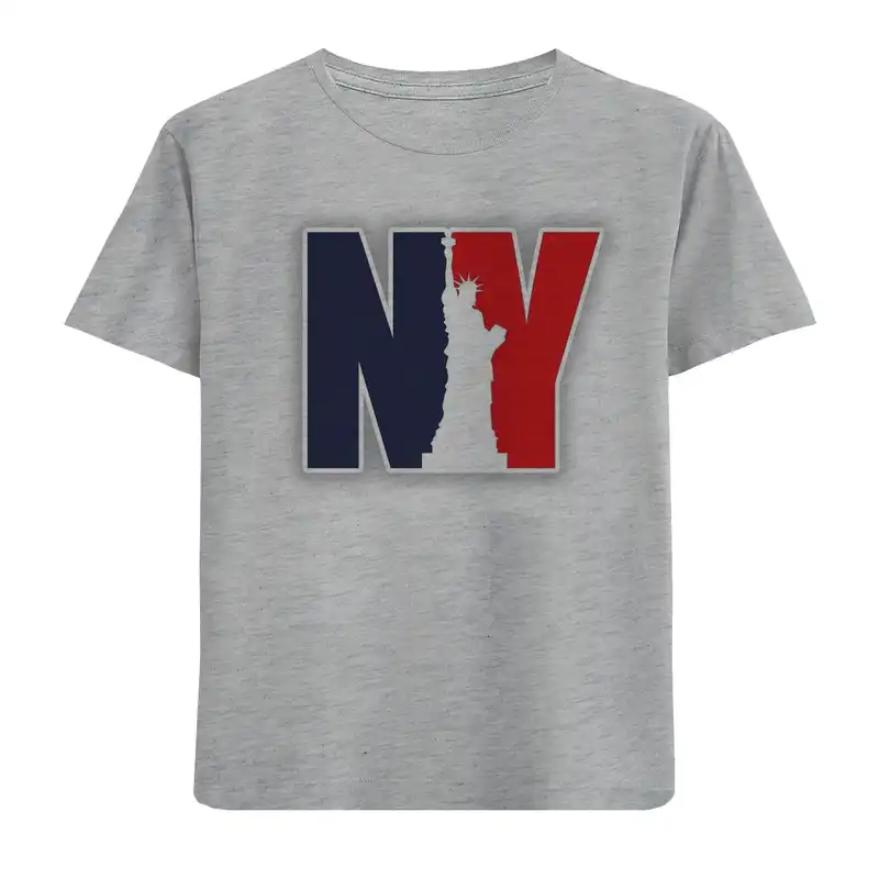 تی شرت آستین کوتاه پسرانه مدل N100 NY