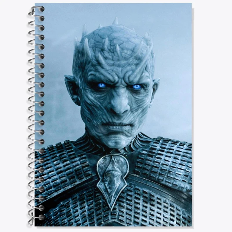 دفتر لغت 50 برگ خندالو مدل نایت کینگ گیم اف ترونز Game of Thrones کد 2668