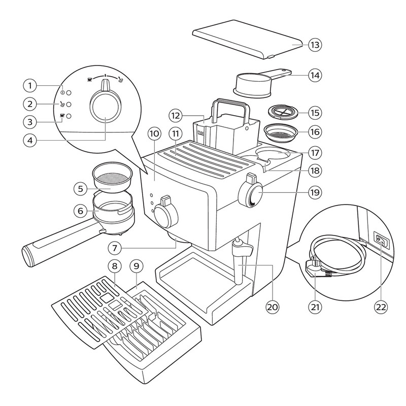 اسپرسو ساز گاگیا مدل ‎RI8433/12
