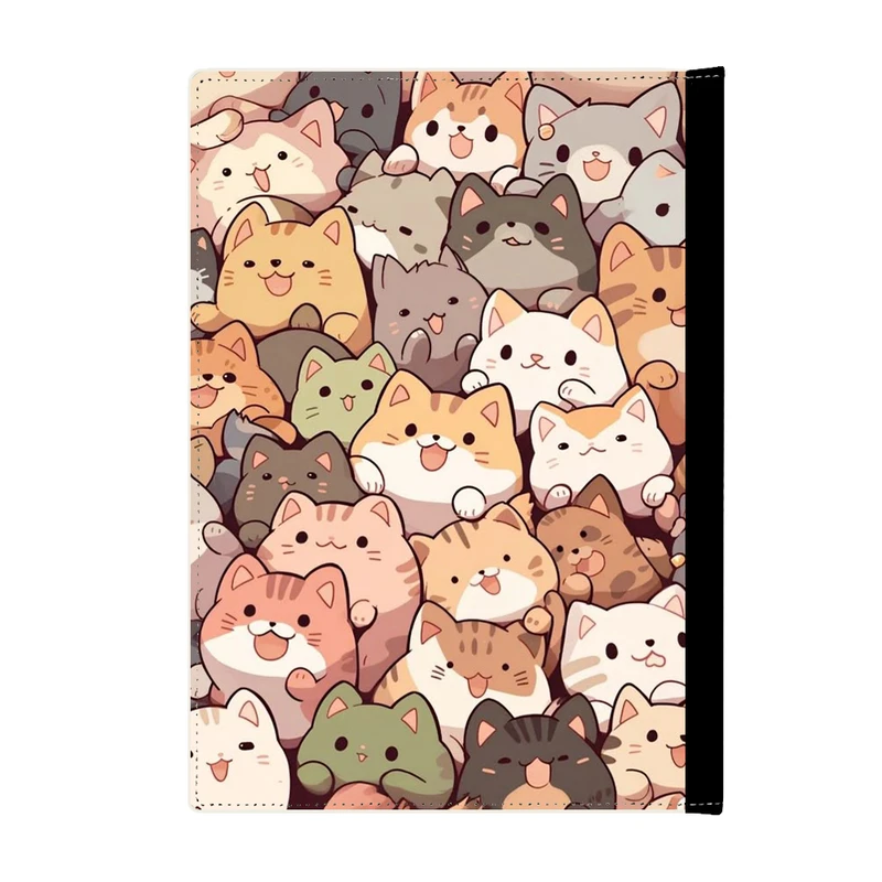 کلاسور پاد آفرین مدل گربه های کیوت خندان کد 466