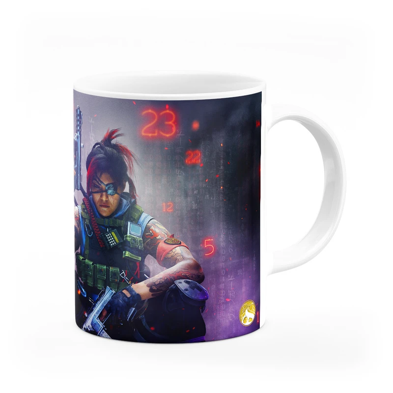 ماگ هومرو طرح بازی کال اف دیوتی مدل MG2998