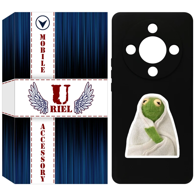 کاور یوریل مدل KSH کد 82 طرح قورباغه مناسب برای گوشی موبایل آنر X9b / X50 / Magic6 Lite / Magic 6 Lite