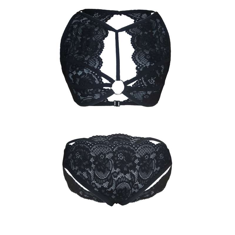 ست شورت و سوتین زنانه شیک فام مدل 706