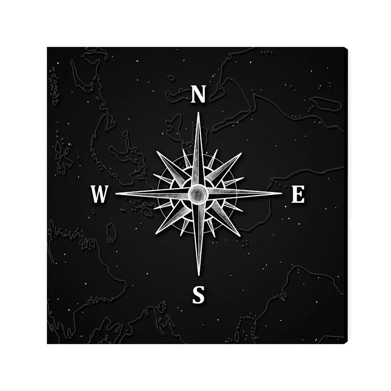 تابلو شاسی عرش مدل فانتزی قطب نما کد As2303