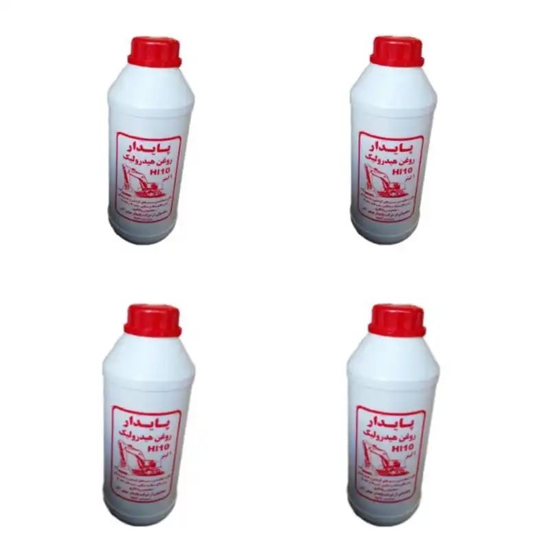 روغن هیدرولیک پایدار مدل HL10 حجم 0.8 لیتر بسته 4 عددی