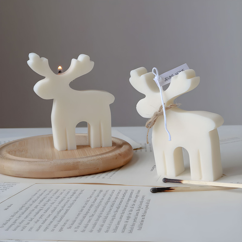 قالب شمع مدل ست کریسمس کد C01 مجموعه 4 عددی