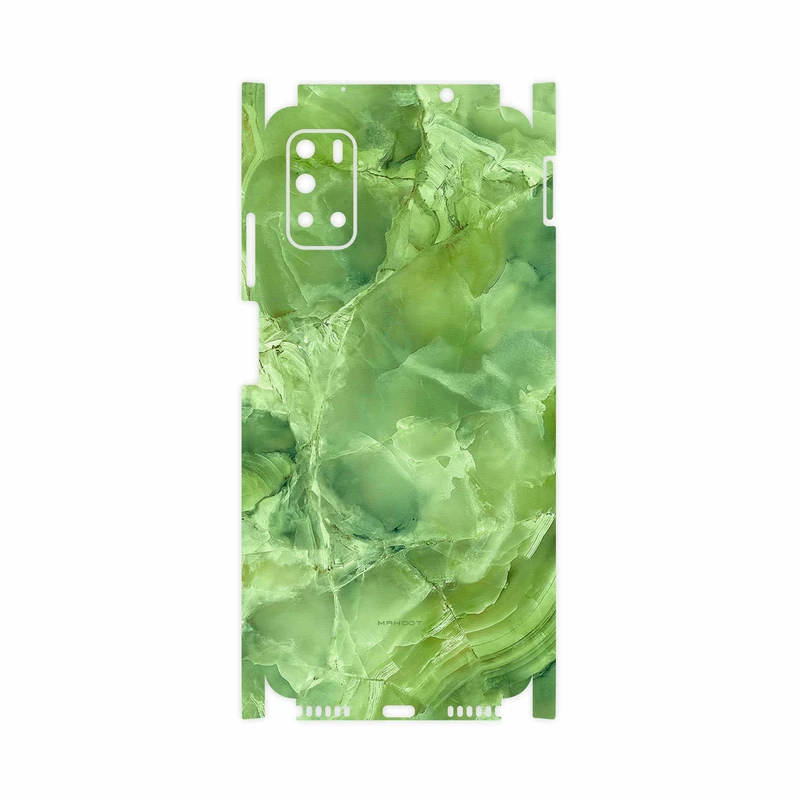برچسب پوششی ماهوت مدل Green-Crystal-Marble-FullSkin مناسب برای گوشی موبایل جی پلاس Z10