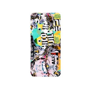 MAHOOT Collage of Teared Paper Cover Sticker for Meizu M6T
