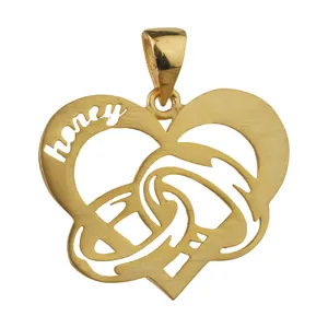 آویز گردنبند طلا 18 عیار زنانه مایا ماهک مدل MM1424