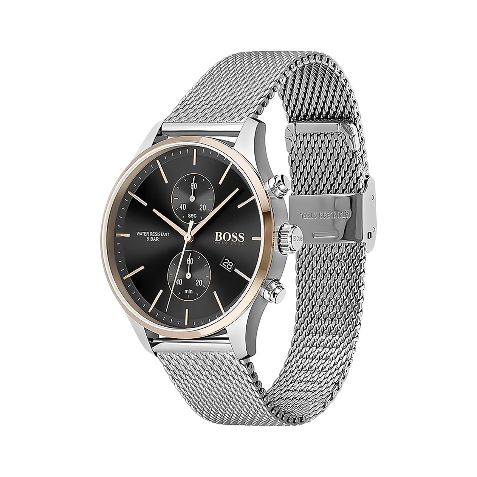 ساعت مچی عقربه‌ای کوارتز مردانه هوگو باس مدل b1513805 -  - 6