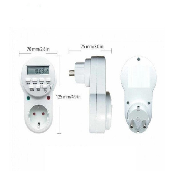 پریز تایمر دار مدل ETG-63A