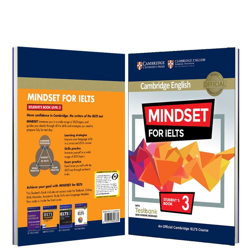 کتاب Cambridge English Mindset For IELTS 3 اثر جمعی از نویسندگان انتشارات Cambridge