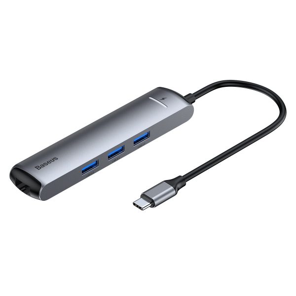 هاب 6 پورت USB-C باسئوس مدل CAHUB-J0G