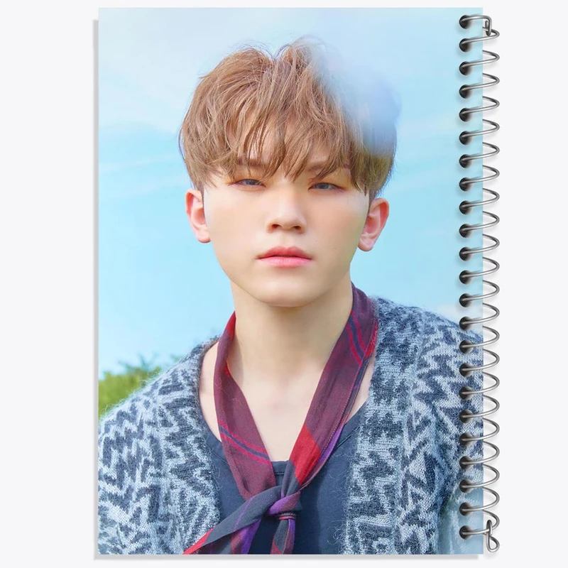 دفتر لیست خرید 50 برگ خندالو طرح ووزی گروه سونتین Seventeen کد 21508