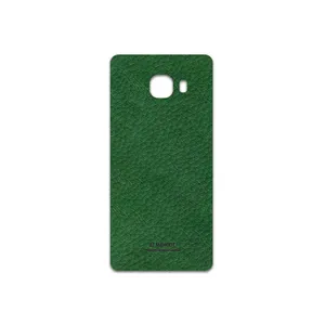 MAHOOT Green-Leather Cover Sticker for Samsung Galaxy C5