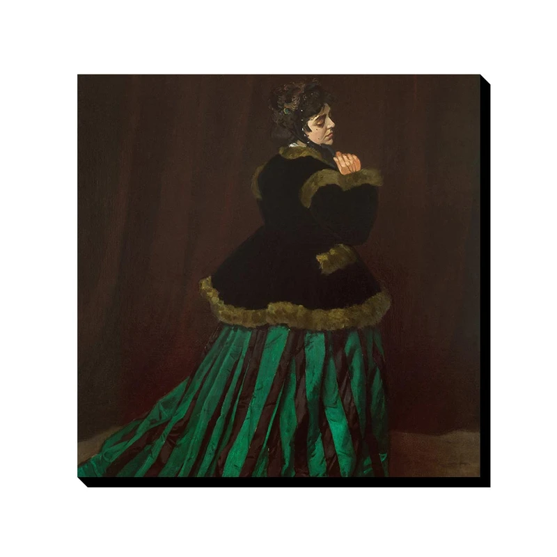 تابلو ترمه طراحان ایده طرح کامیل از مونه کد art0240