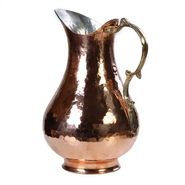 ست 8 تکه پارچ و لیوان مسی کد ZH110