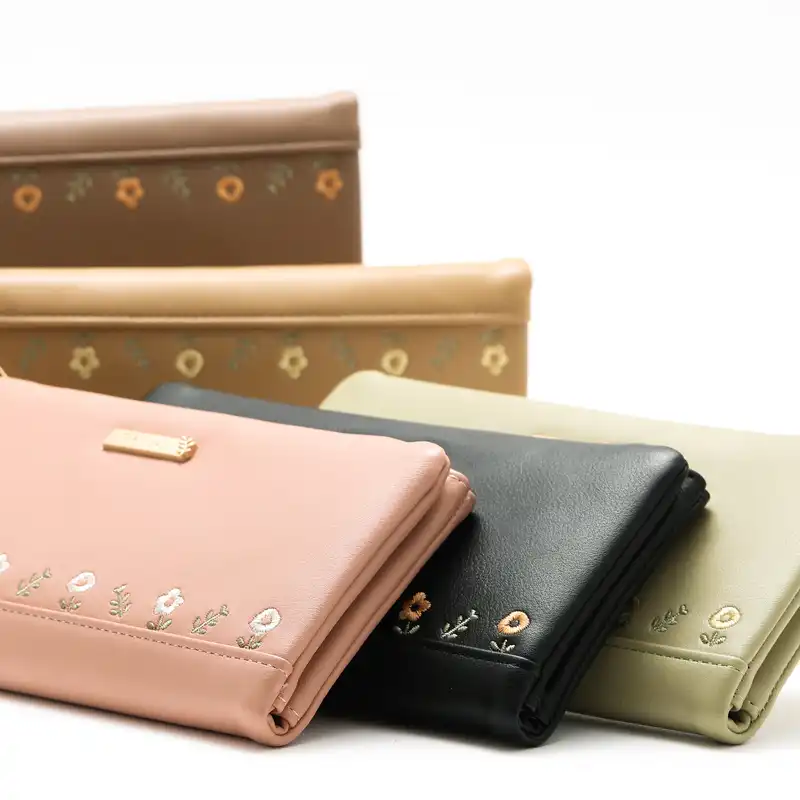 کیف پول زنانه پرتیزس مدل گلدار کد 2020039