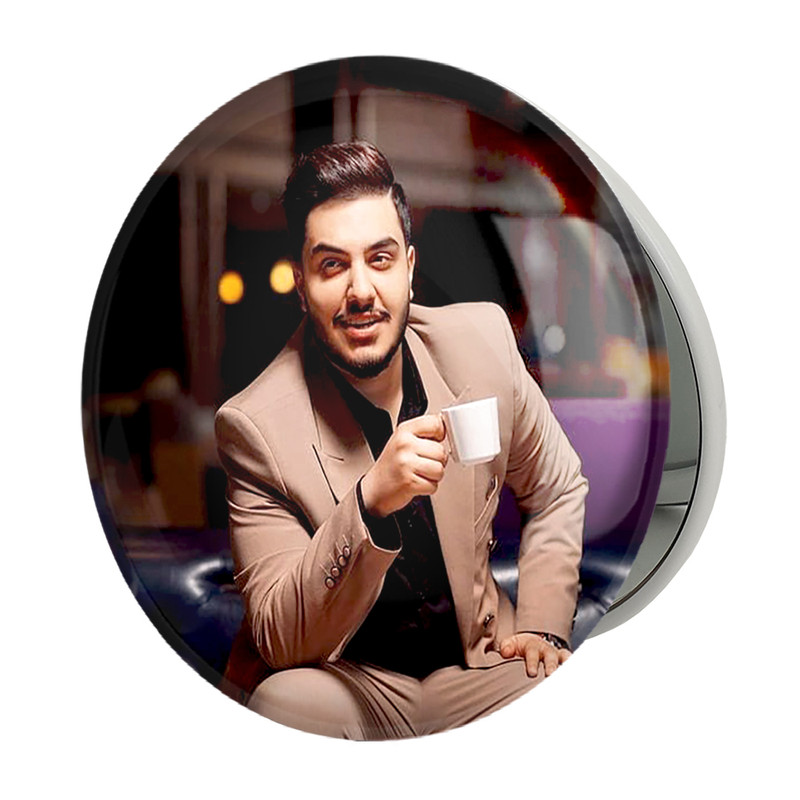 آینه جیبی خندالو طرح آرون افشار مدل تاشو کد 4017