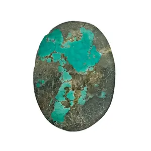 سنگ فیروزه نیشابور مدل بیضی کد NG2107