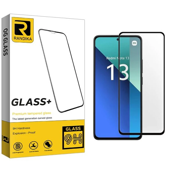 محافظ صفحه نمایش شیشه ای راندیکا مدل RK مناسب برای گوشی موبایل شیائومی Redmi Note 13