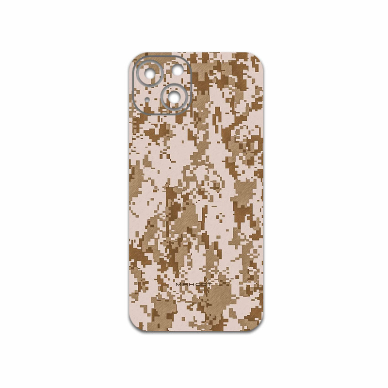 برچسب پوششی ماهوت مدل Army-Desert-Pixel مناسب برای گوشی موبایل اپل iPhone 13