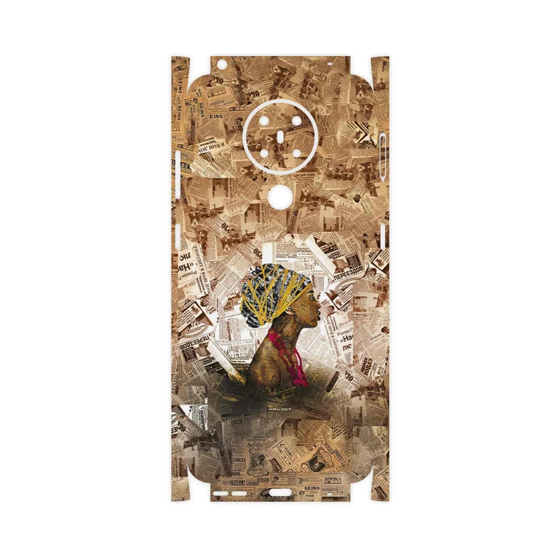 برچسب پوششی ماهوت مدل Collage of African Women-FullSkin مناسب برای گوشی موبایل نوکیا 5.3