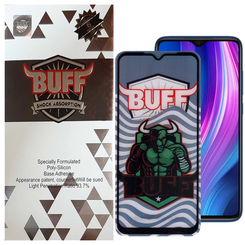 محافظ صفحه نمایش 5D بوف مدل Super Power-G مناسب برای گوشی موبایل شیائومی Redmi Note 9 4G (China) / Note 8 Pro