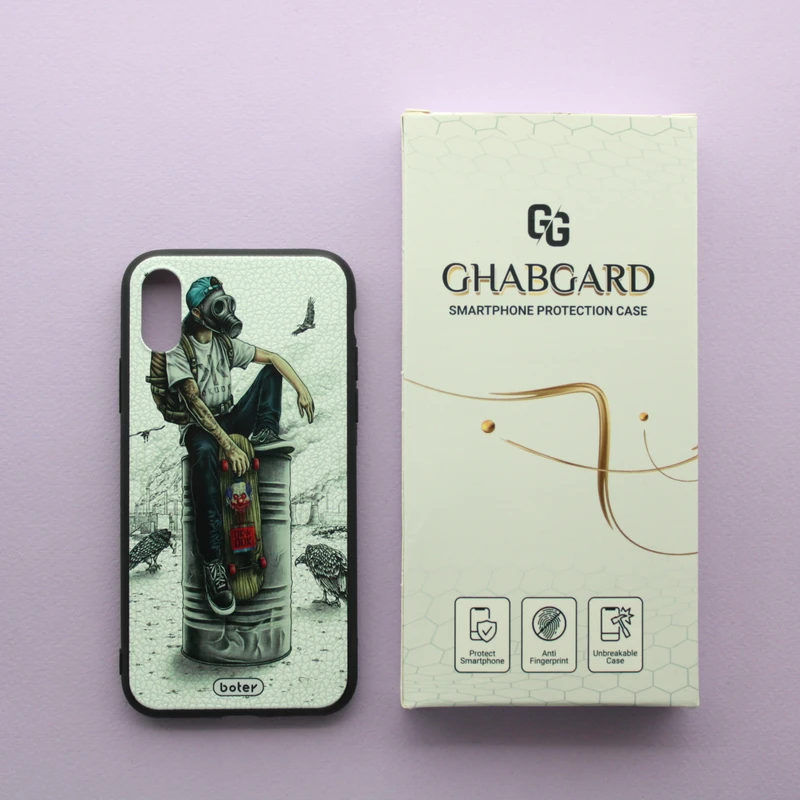 کاور قاب گارد مدل پسرانه مناسب برای گوشی موبایل اپل iPhone X / Xs