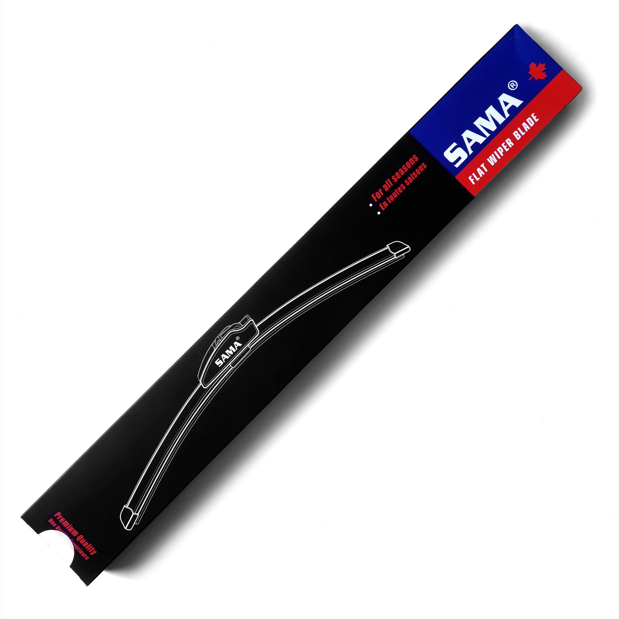 تیغه برف پاک کن ساما وایپر بلید مدل فلت مناسب برای پیکان وانت بسته دو عددی