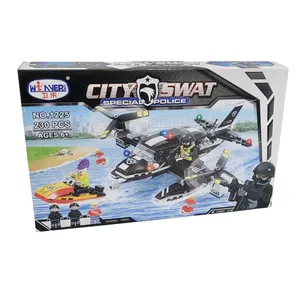 ساختنی طرح هلیکوپتر و قایق مدل CITY SWAT کد 2277