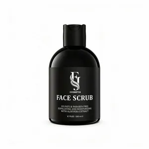 اسکراب صورت افجه مدل شنی مناسب برای پوست انواع پوست حجم 200 میلی لیتر