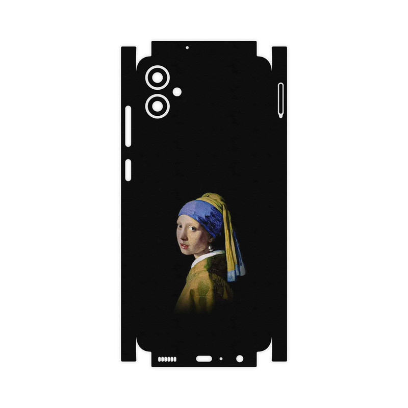 برچسب پوششی ماهوت مدل Girl with a Pearl Earring of Vermeer-FullSkin مناسب برای گوشی موبایل سامسونگ Galaxy A05