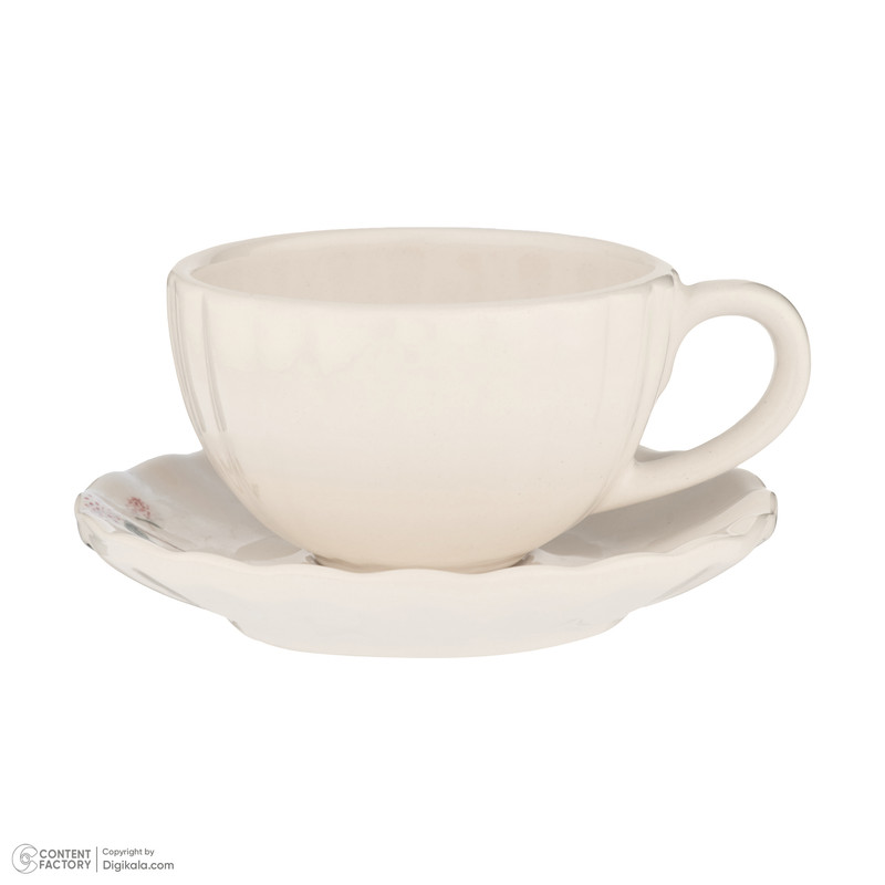 فنجان و نعلبکی آوای دل مدل گل پونه