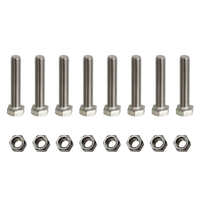  پیچ و مهره مدل Hex-12-70 بسته 16 عددی