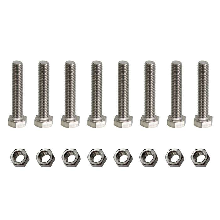  پیچ و مهره مدل Hex-12-70 بسته 16 عددی