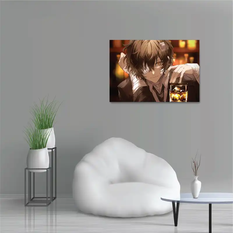 تابلو شاسی طرح انیمه سگ های ولگرد بانگو مدل M0217