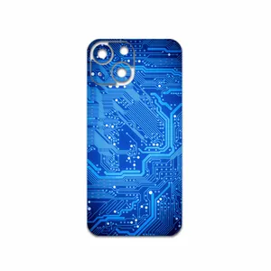 MAHOOT Blue-Printed-Circuit-Board Cover Sticker for Apple iPhone 13 Mini