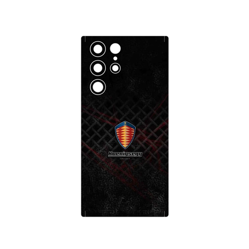 برچسب پوششی ماهوت مدل Koenigsegg Automotive AB مناسب برای گوشی موبایل سامسونگ Galaxy S22 Ultra 5G