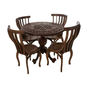 میز و صندلی ناهارخوری مدل سناتور کد 10015