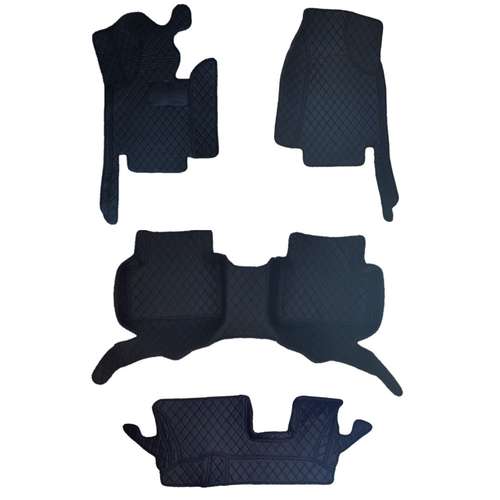 کفپوش چرمی سه بعدی خودرو مدل الماس مناسب برای بورگوارد BX7