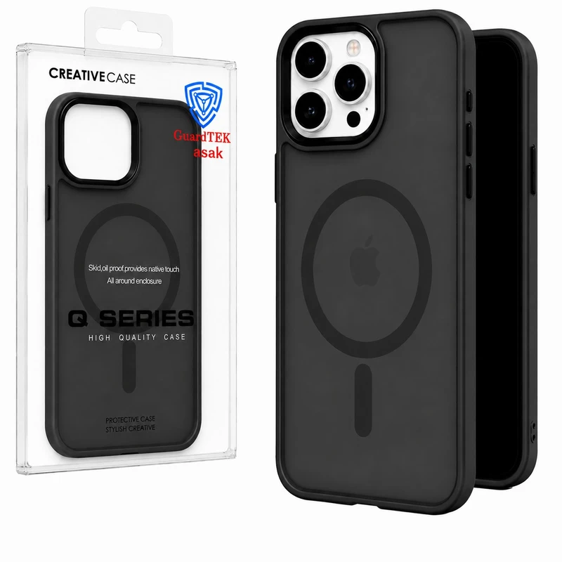 کاور گاردتک اساک مدل QMag مناسب برای گوشی موبایل اپل iPhone 16 Pro