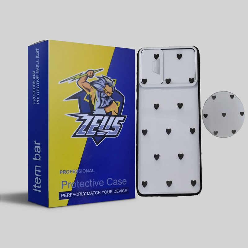 کاور زئوس مدل Cam2 مناسب برای گوشی موبایل شیائومی Mi 11 Lite به همراه پایه نگهدارنده